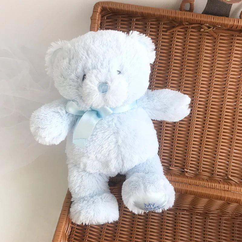 25 cm Colorful Teddy Bear Stuffed Animal Toys Sleeping Mate For Girl Baby Kids Tie-Dye Rainbow Bear Plush Toy Baby Gifts