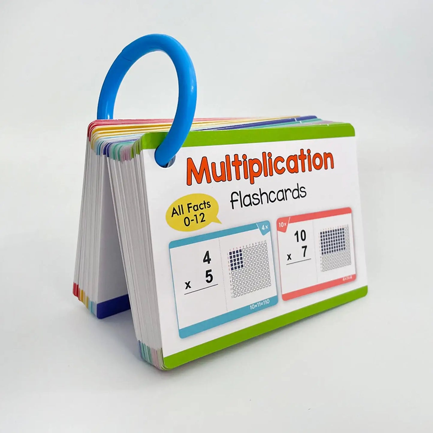 Multiplication Flash Cards 0-12 Flashcards Kindergarten Learning Educational Math Cards for Children Gift Teacher Supplies