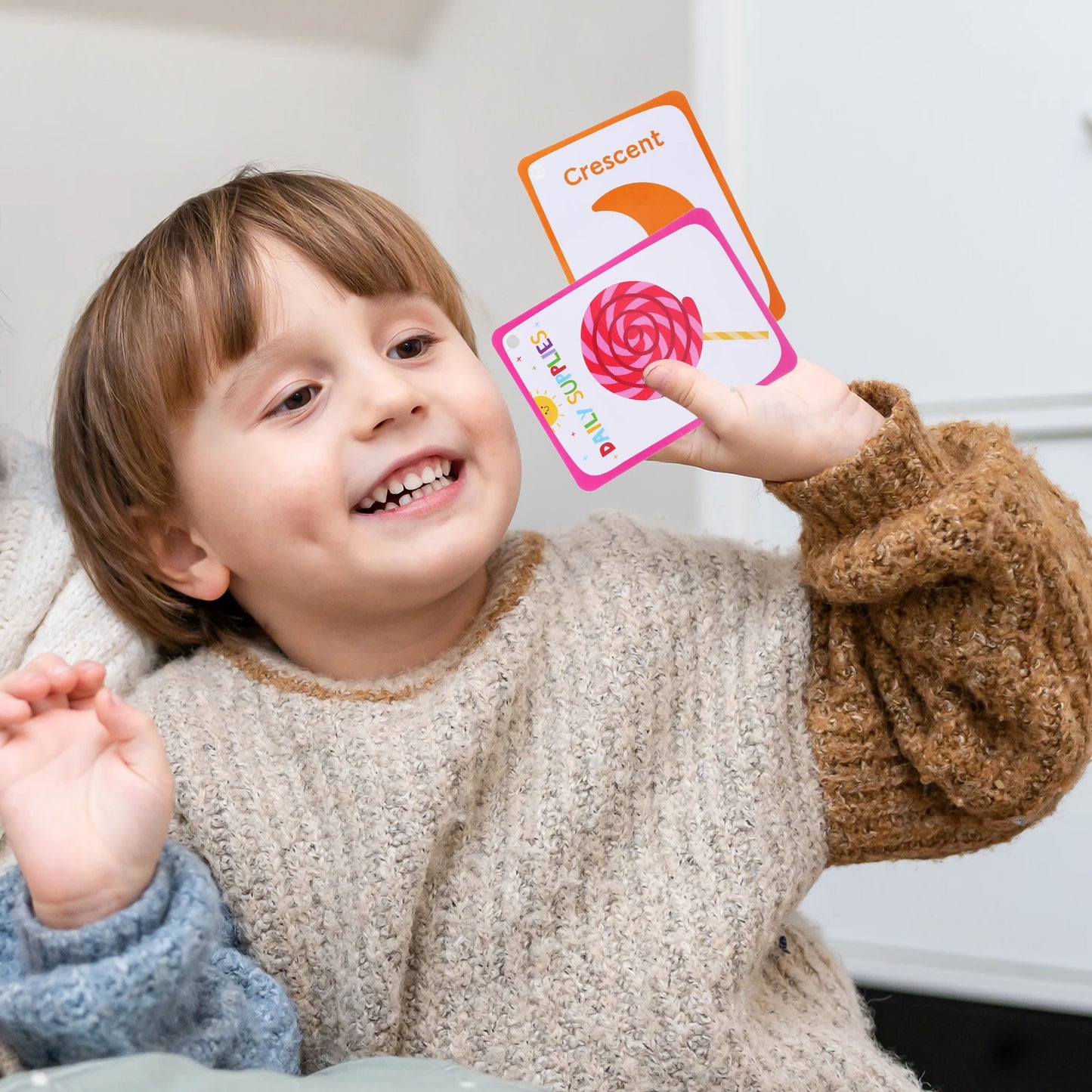 49 Pcs Early Education Cognitive Cards Kids Shapes Geometric Flashcards Portable Sensory Learning Toddler Baby Preschool