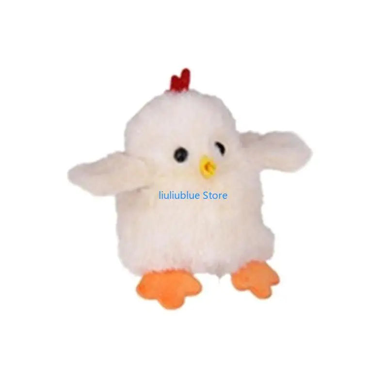 Funny Jumping Cartoon Chicken/Duck/Geese Electric Plush Toy Kids Education Doll 62CF