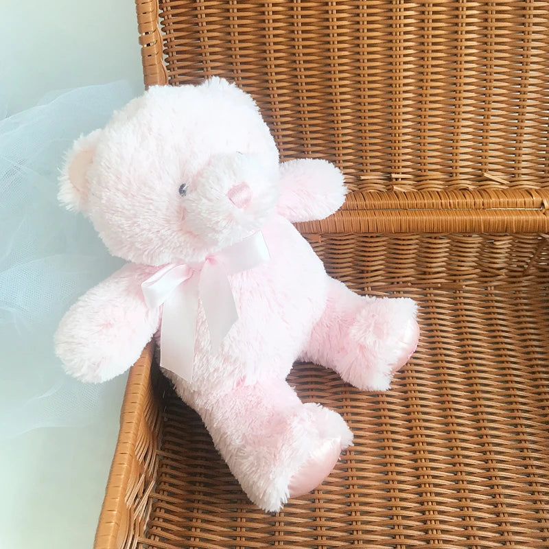 25 cm Colorful Teddy Bear Stuffed Animal Toys Sleeping Mate For Girl Baby Kids Tie-Dye Rainbow Bear Plush Toy Baby Gifts