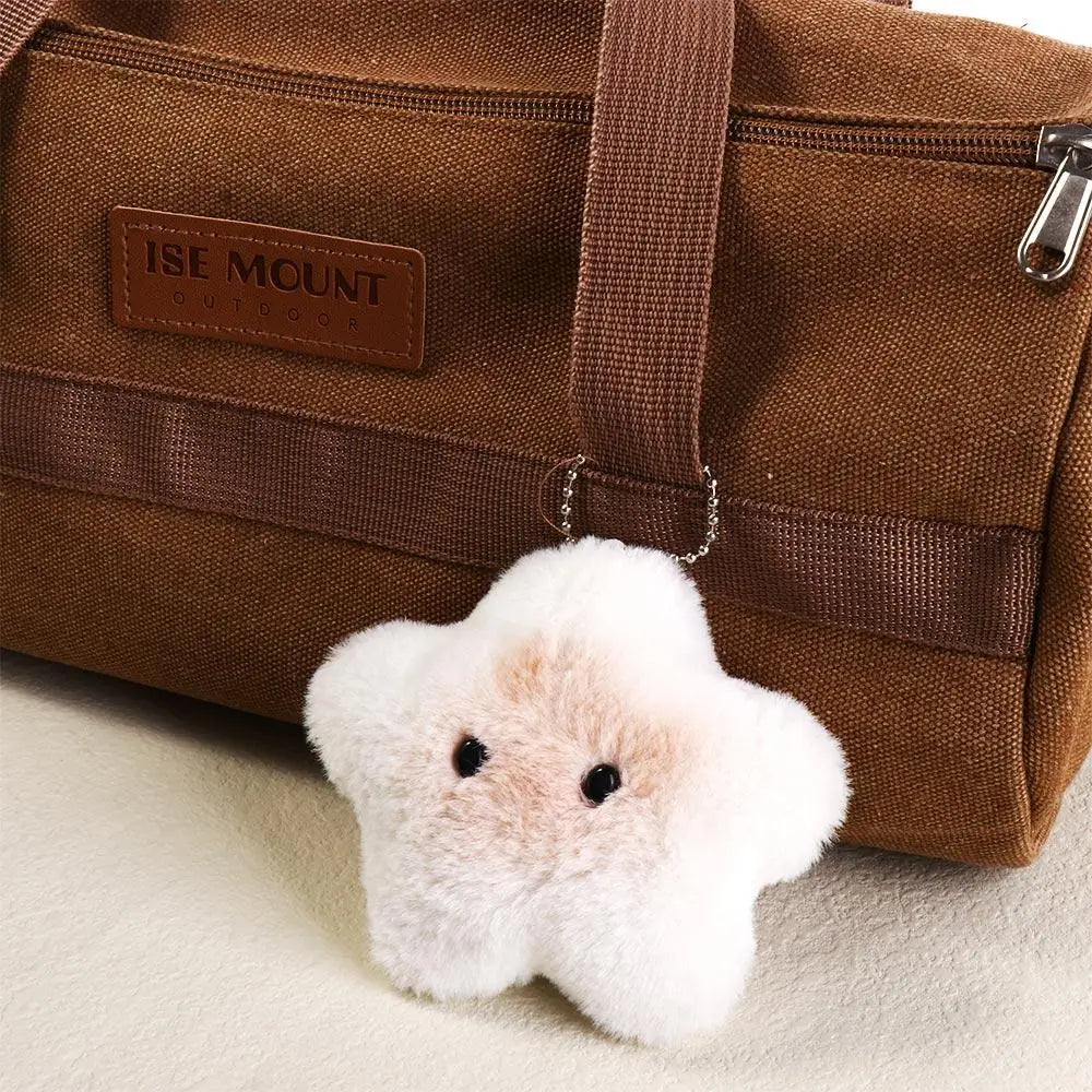 Capybara Animal Squeeze Capybara Plush Keychain Cartoon Plush Stuffed Squeak Capibara Plush Doll Soft Toys Star Squeak Toy