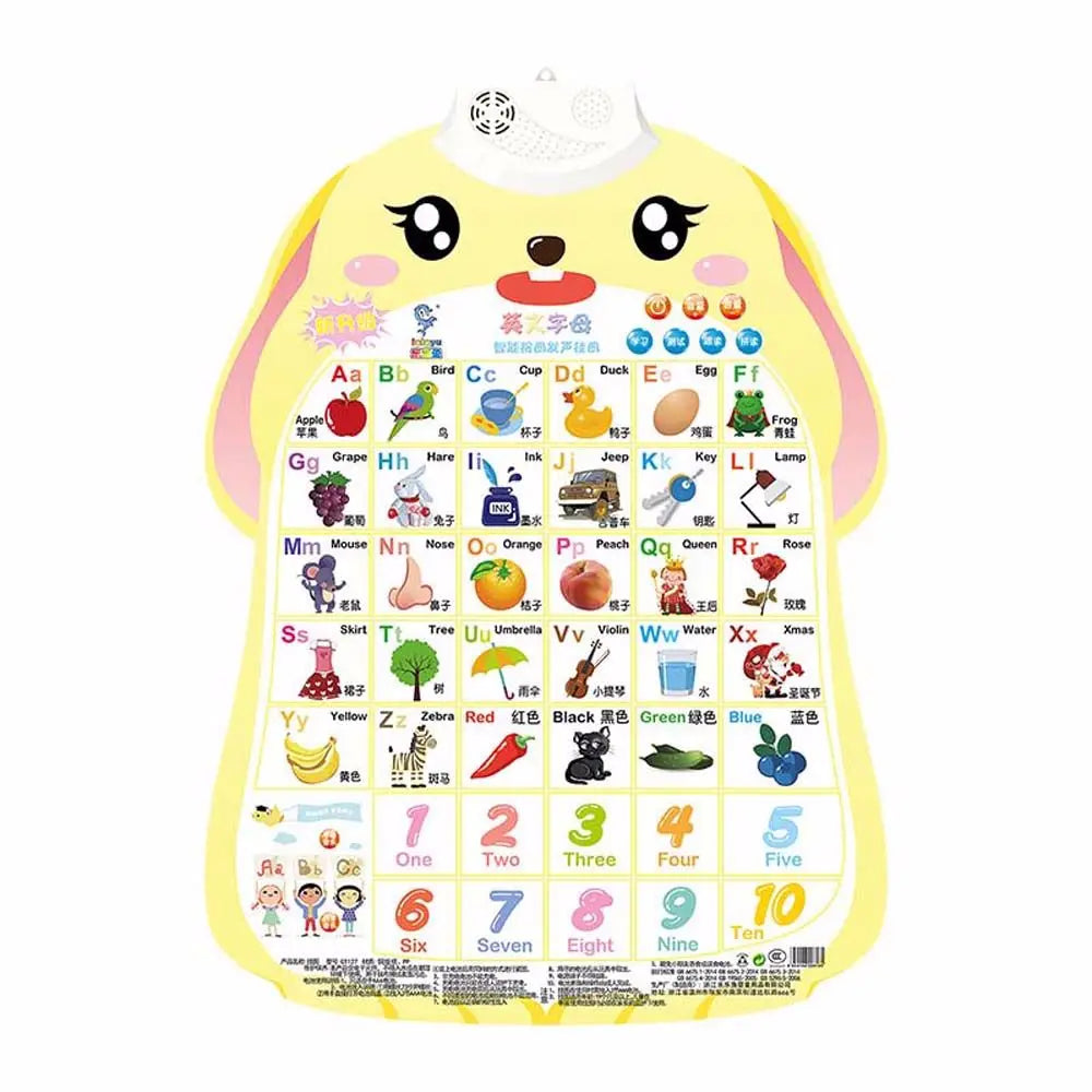 Cognitive Enlightenment Electronic Learning Baby Enlightenment Audio Book Audio Wall Chart Early Education Baby Learning Toys