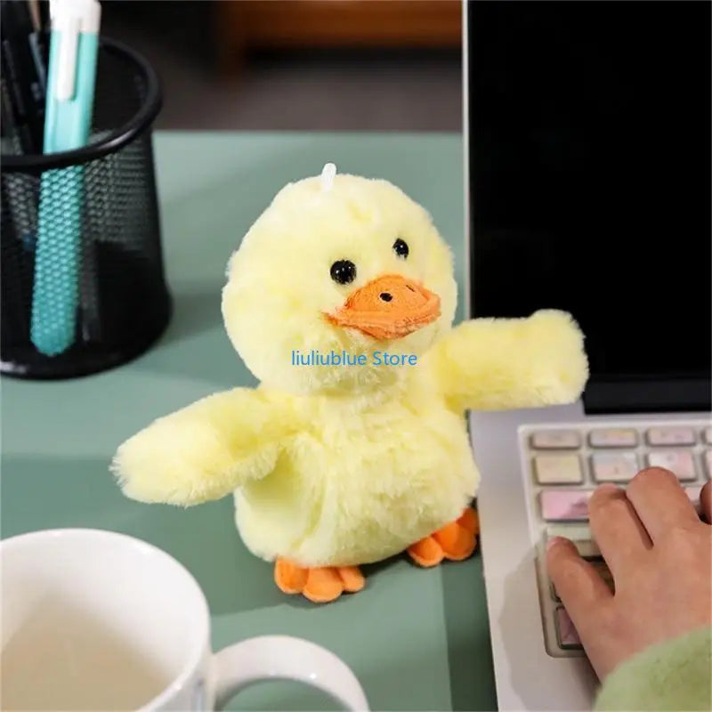 Funny Jumping Cartoon Chicken/Duck/Geese Electric Plush Toy Kids Education Doll 62CF