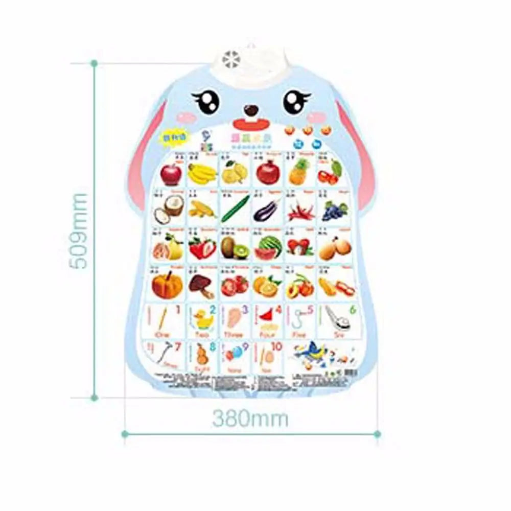 Cognitive Enlightenment Electronic Learning Baby Enlightenment Audio Book Audio Wall Chart Early Education Baby Learning Toys
