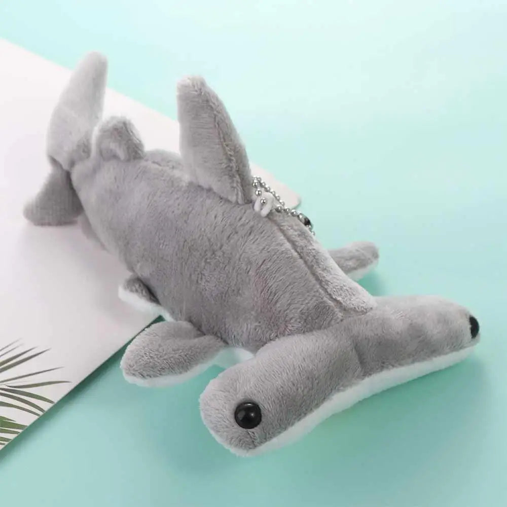 Toys Gifts For Children Shark Plush Keychain Hammerhead Shark Plush Keyring Stuffed Toy Keychain Hammerhead Shark Plush Doll