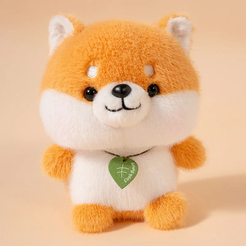 15cm Cuddy Sitting Animals Corgi Dog Panda Bunny Soft Plush Dolls Stuffed Teddy Bear Pig Plushie Baby Toys Gifts For Children