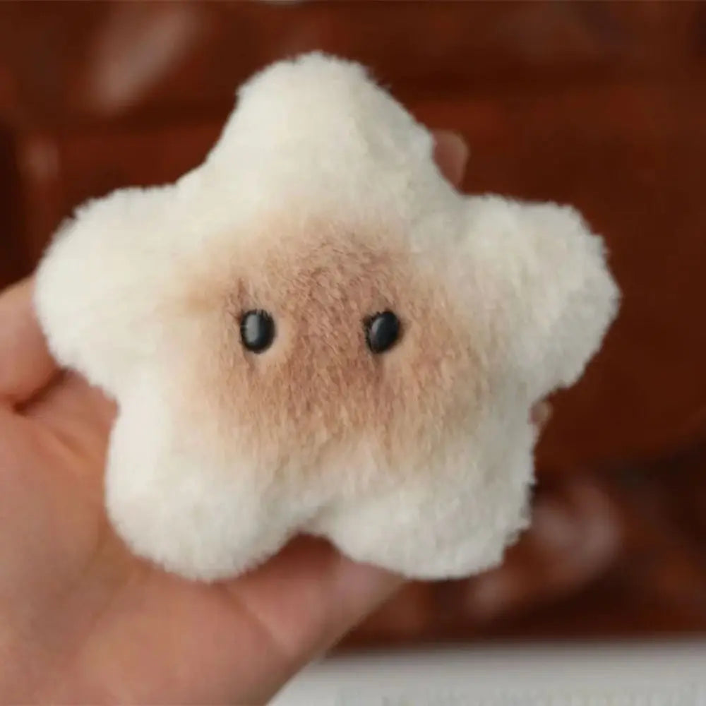 Capybara Animal Squeeze Capybara Plush Keychain Cartoon Plush Stuffed Squeak Capibara Plush Doll Soft Toys Star Squeak Toy