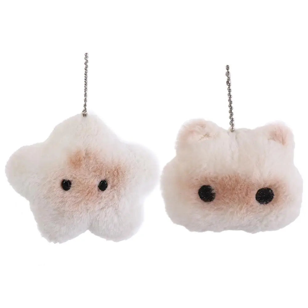 Capybara Animal Squeeze Capybara Plush Keychain Cartoon Plush Stuffed Squeak Capibara Plush Doll Soft Toys Star Squeak Toy