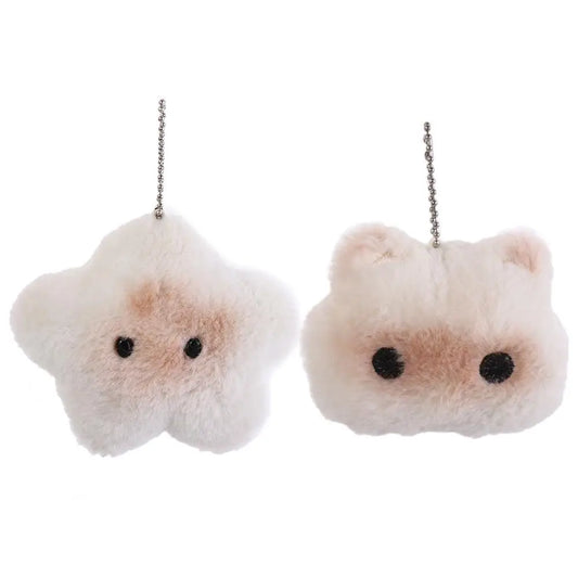 Capybara Animal Squeeze Capybara Plush Keychain Cartoon Plush Stuffed Squeak Capibara Plush Doll Soft Toys Star Squeak Toy