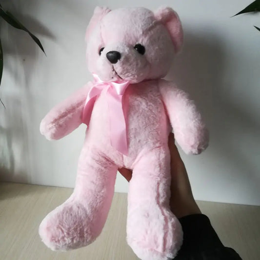 About 30cm Pink Teddy Bear Plush Toy Cute bear Soft doll Baby Toy birthday gift h2521