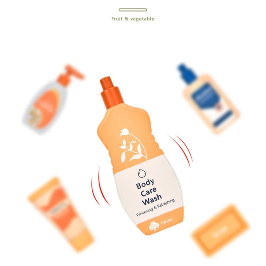 Pretend Play Toy Wooden Baby Care Washing Set Kids Imitation Game for Girls Montessori Learning Educational Toy for Girls